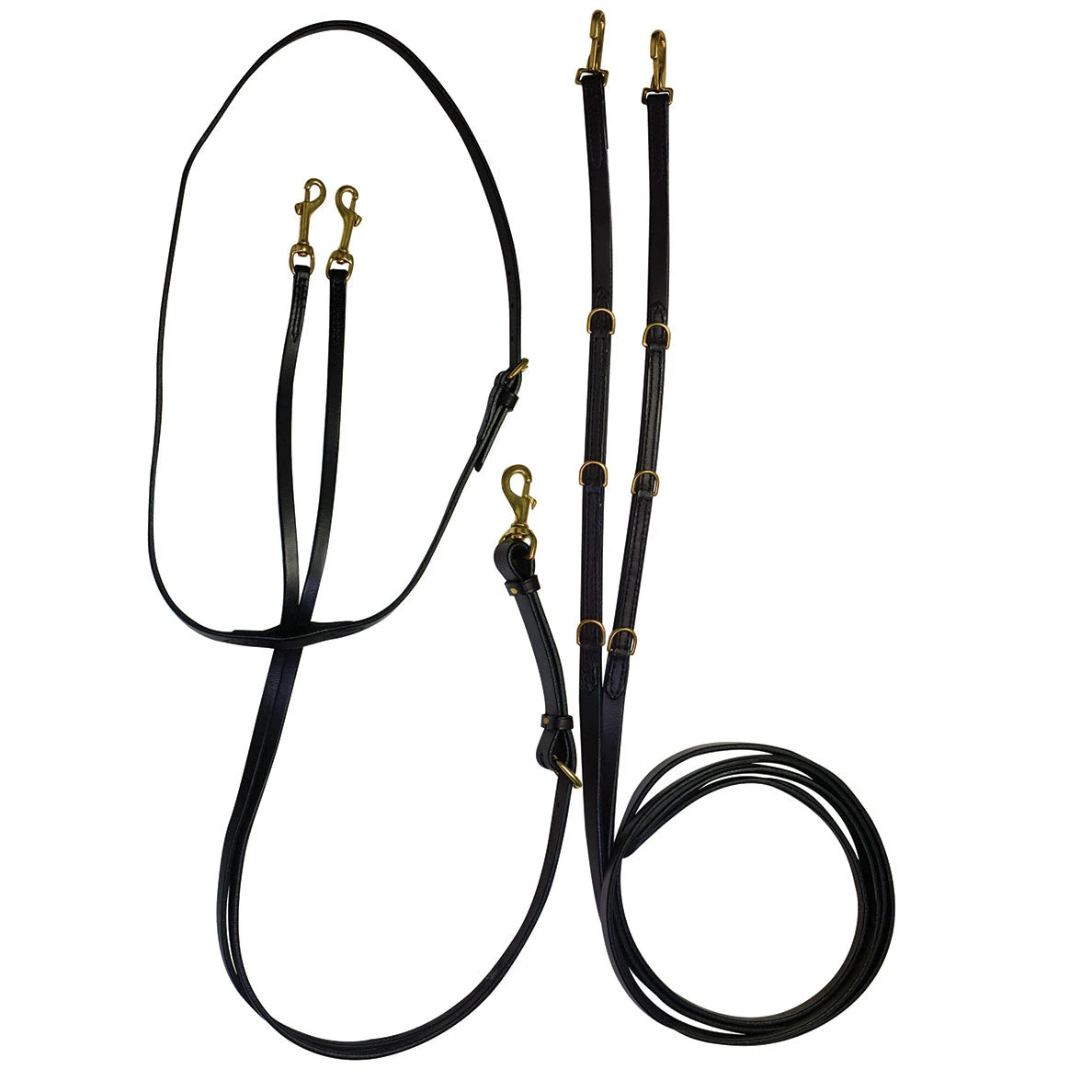 Quiet Creek Deluxe Leather German Martingale 3 Quiet Creek Deluxe Leather German Martingale