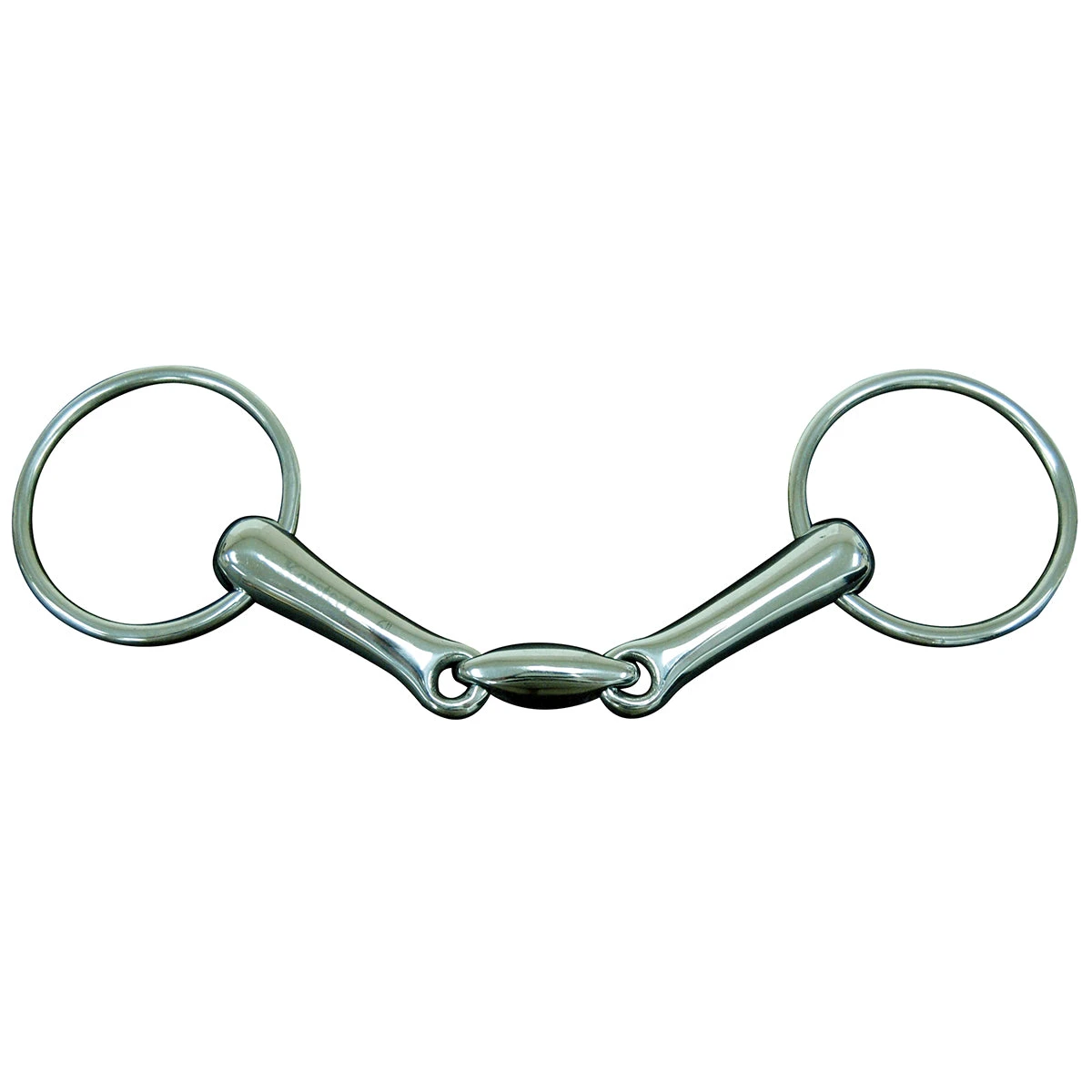 Korsteel Loose Ring Bean Mouth Snaffle 6 In 3 Korsteel Loose Ring Bean Mouth Snaffle 6 In