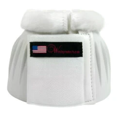 Walsh Fleece Top Ribbed Bell Boots With Velcro -Ovation Equestrian Supplies Shop 147f dv c1172 alt1