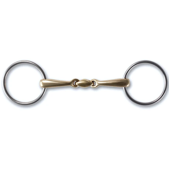Stübben Sweet Copper Loose Ring Snaffle With Bean Mouth 3 Stübben Sweet Copper Loose Ring Snaffle With Bean Mouth
