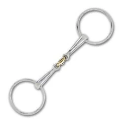 Stubben 2-in-1 Loose Ring Snaffle With Copper Bean