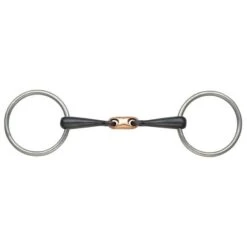 Shires Copper Lozenge Sweet Iron Loose Ring Snaffle