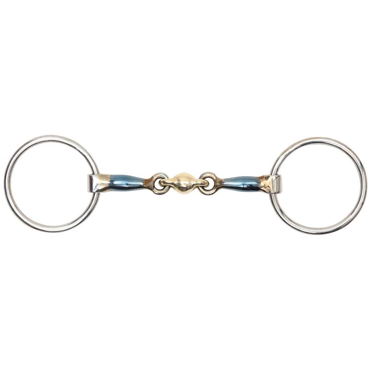 Shires Blue Sweet Iron Loose Ring Snaffle With Lozenge 3 Shires Blue Sweet Iron Loose Ring Snaffle With Lozenge