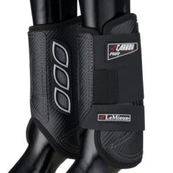 LeMieux Carbon Air XC Boots - Black Front
