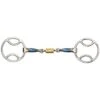 Shires Blue Sweet Iron Bevel With Roller Link -Ovation Equestrian Supplies Shop 6356s