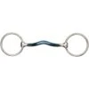 Shires Blue Sweet Iron Low Port Mullen Loose Ring Snaffle -Ovation Equestrian Supplies Shop 6357s