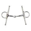 Stainless Steel Full Cheek Snaffle -Ovation Equestrian Supplies Shop 6489