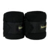 Back On Track Therapeutic Ceramic Black Polo Wraps Pair