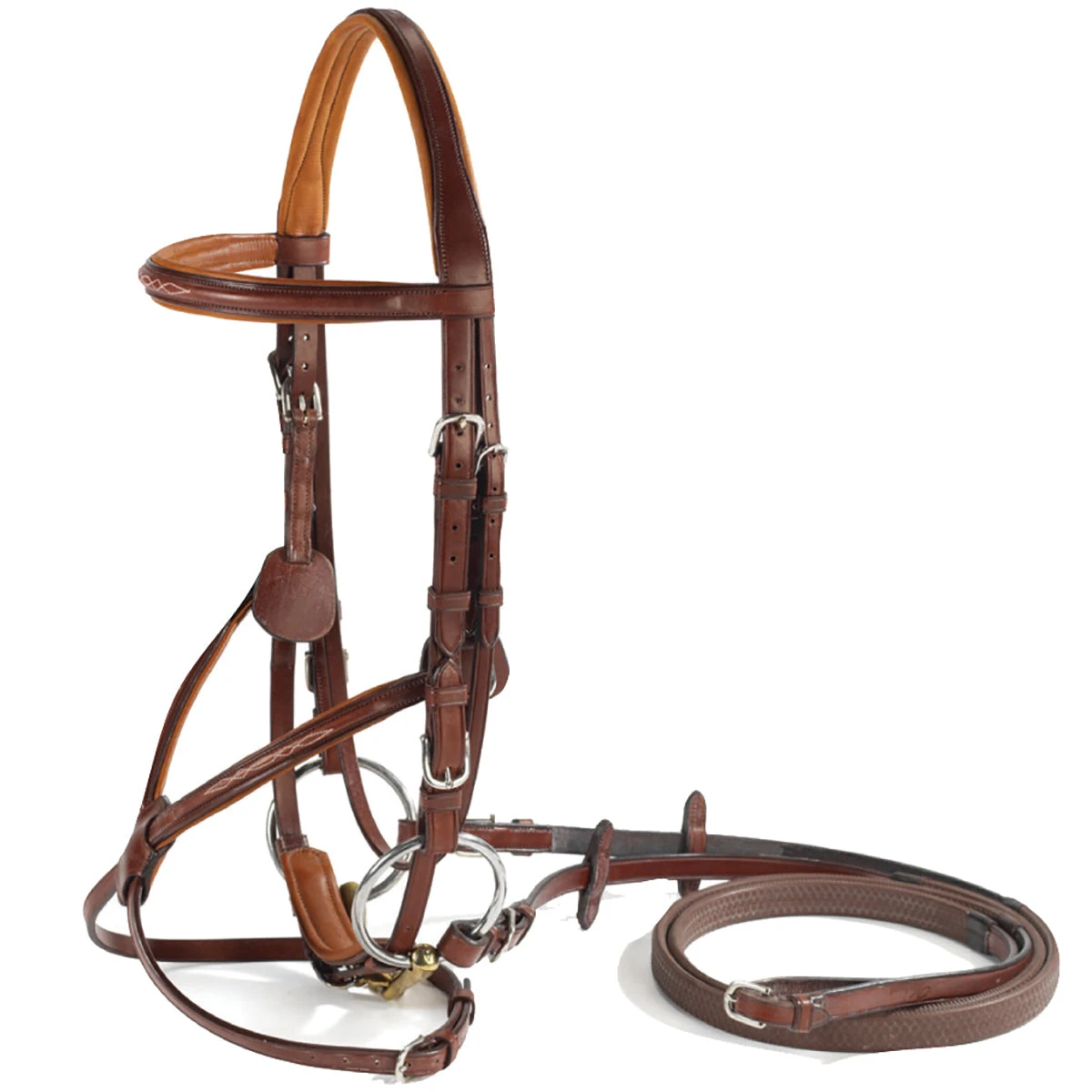 Vespucci Fancy Raised Figure 8 English Bridle 3 Vespucci Fancy Raised Figure 8 English Bridle