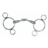 Toklat Continental Gag 3 Ring French Link Hollow Mouth 5 In 1 Toklat Continental Gag 3 Ring French Link Hollow Mouth 5 In -Ovation Equestrian Supplies Shop 88 15485