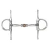 Myler Full Cheek Ss Comfort Snaffle Copper Roller Mb03 - Test Ride Bit -Ovation Equestrian Supplies Shop 89 24035