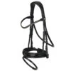 LeMieux Classic Black Dressage Bridle 2 LeMieux Classic Black Dressage Bridle -Ovation Equestrian Supplies Shop it02631 c1105