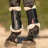 LeMieux Fleece Edge Mesh Brushing Boots Black 2 LeMieux Fleece Edge Mesh Brushing Boots Black -Ovation Equestrian Supplies Shop it02760 b c1105