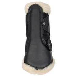 LeMieux Fleece Edge Mesh Brushing Boots Black -Ovation Equestrian Supplies Shop it02760 b c1105 alt3